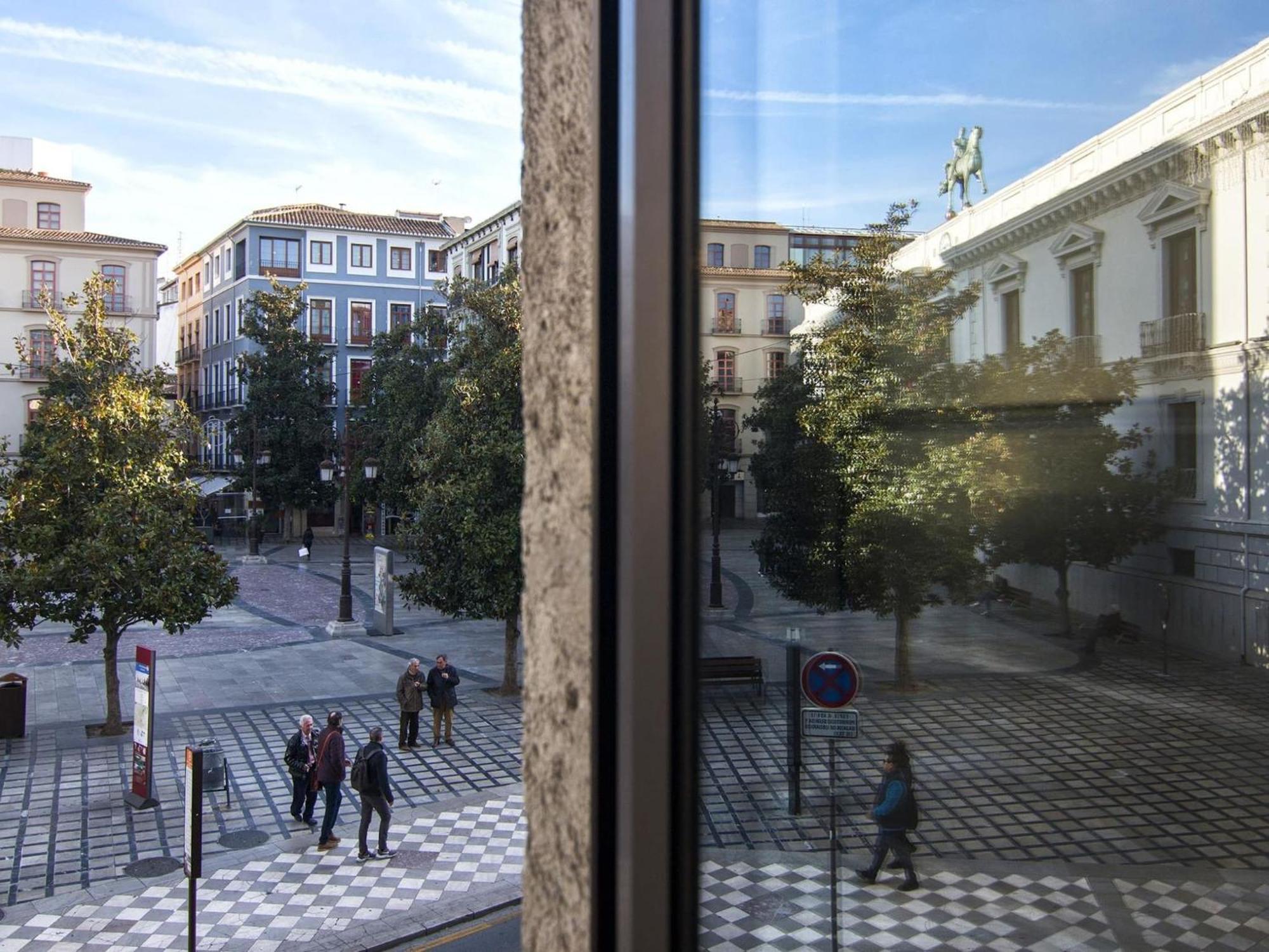 Elegant Town Hall Apartment With Views Granada Exterior foto